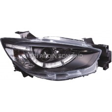 Mazda CX-5 12-16 Black Projector Headlamp w Bar